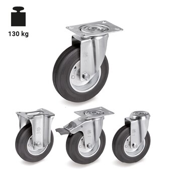 TR-53-SL-Ruote con supporti per carichi leggeri